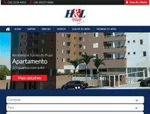 Tablet Screenshot of helimobiliaria.com.br